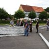 Zeltaufbau